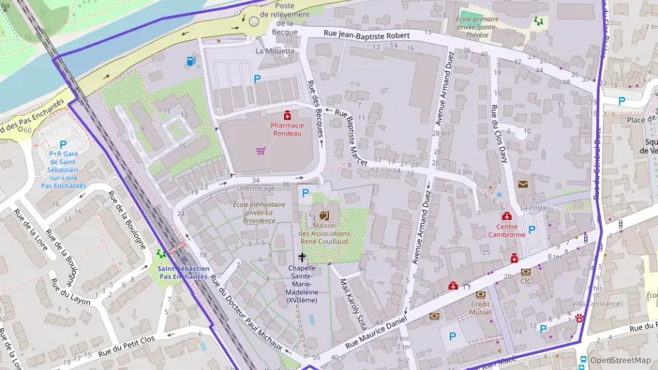 Appartement 73 m² trois pièces à vendre à Saint-Sébastien-sur-Loire