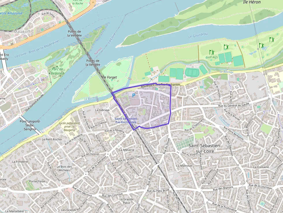 Appartement 73 m² trois pièces à vendre à Saint-Sébastien-sur-Loire