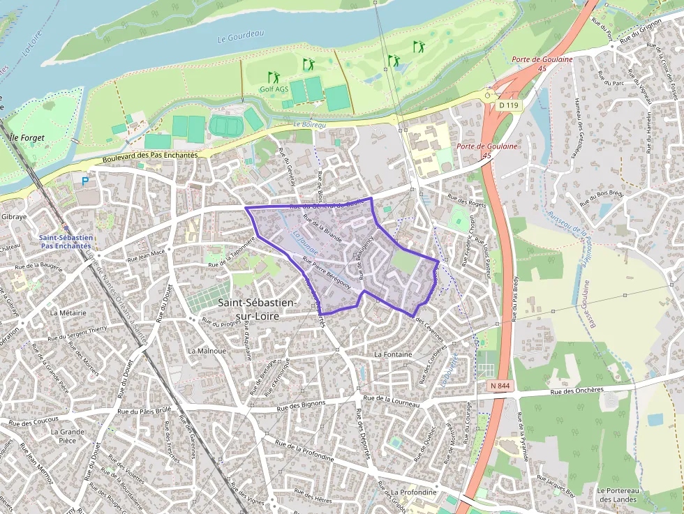 Appartement 44 m² deux pieces à vendre à Saint-Sébastien-sur-Loire