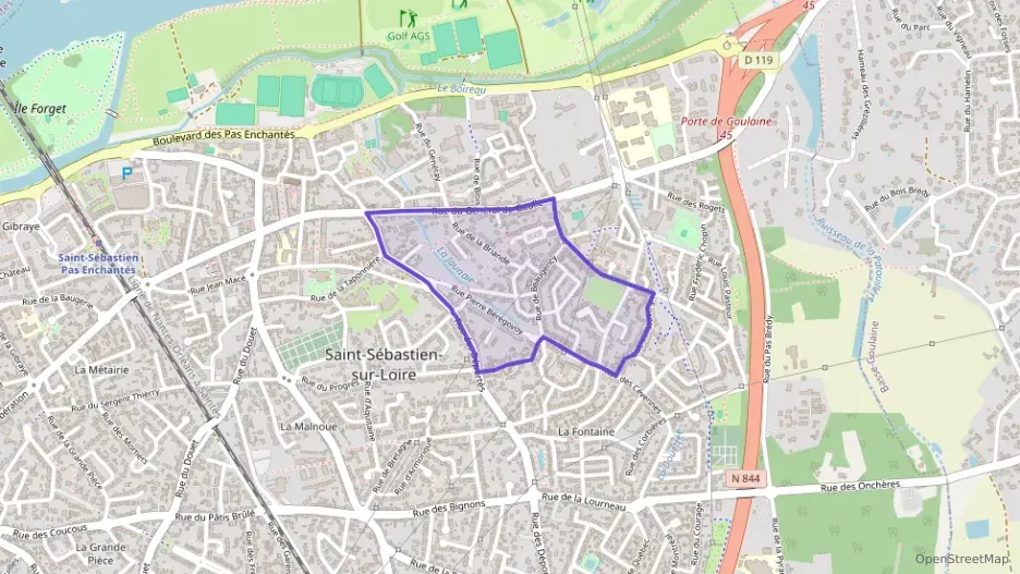 Appartement 44 m² deux pieces à vendre à Saint-Sébastien-sur-Loire