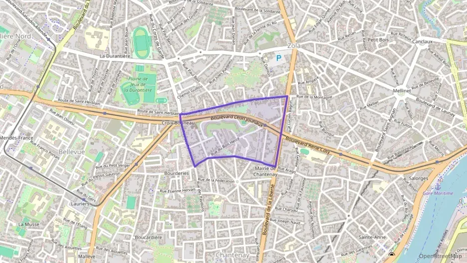 Appartement 52 m² deux pieces à vendre à Nantes