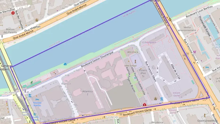 Appartement 50 m² deux pieces à vendre à Nantes