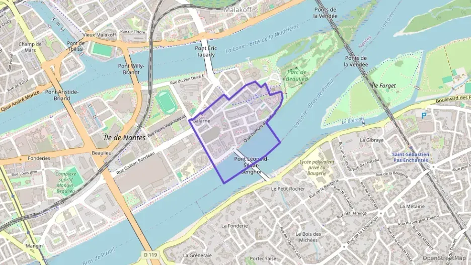 Appartement 79 m² quatre pièces à vendre à Nantes