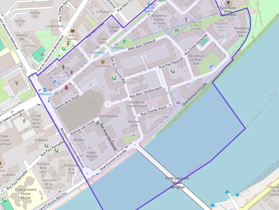 Appartement 109 m² quatre pièces à vendre à Nantes