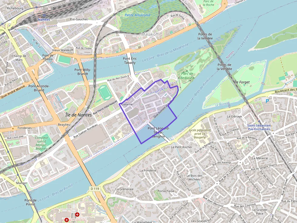 Appartement 109 m² quatre pièces à vendre à Nantes