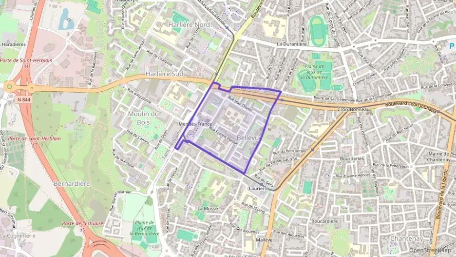 Appartement 62 m² trois pièces à vendre à Nantes Appartement 62 m² trois pièces à vendre à Nantes