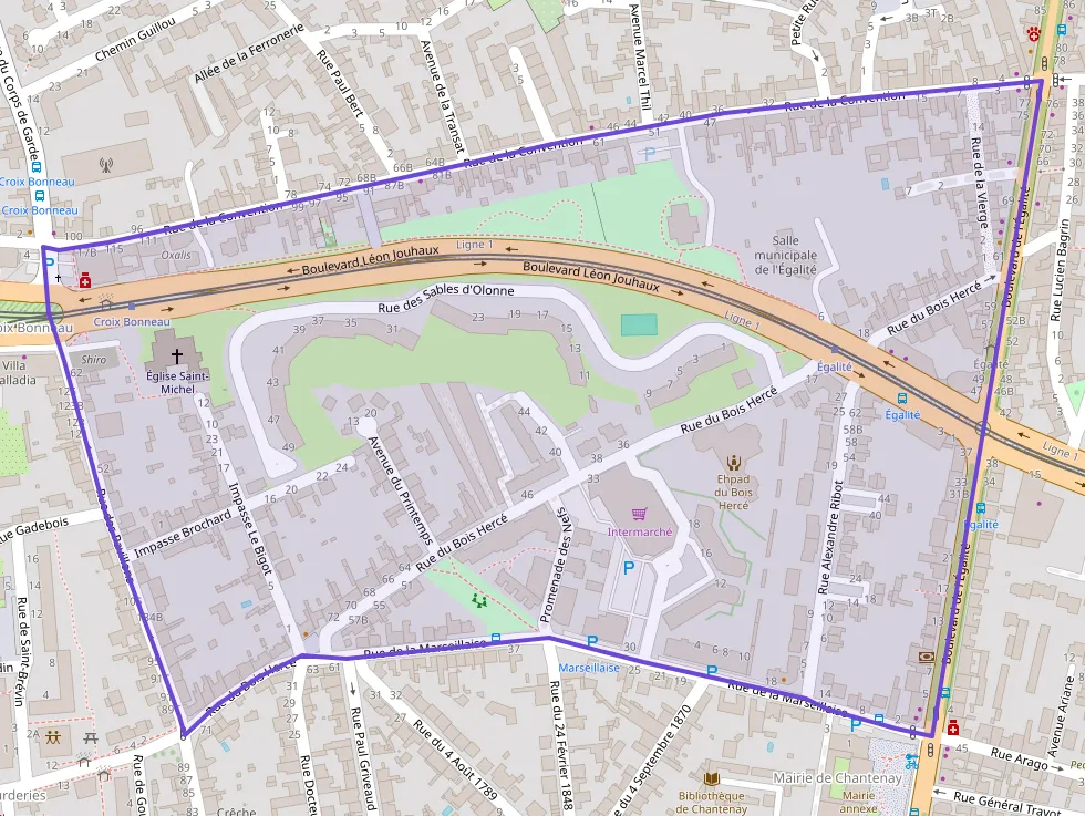 Appartement 60 m² quatre pièces à vendre à Nantes