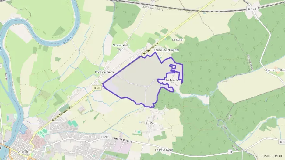 Appartement 166 m² cinq pièces à vendre à Auxonne Appartement 166 m² cinq pièces à vendre à Auxonne