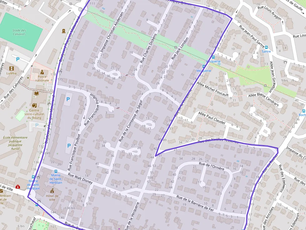 Appartement 54 m² trois pièces à vendre à Saint-Herblain