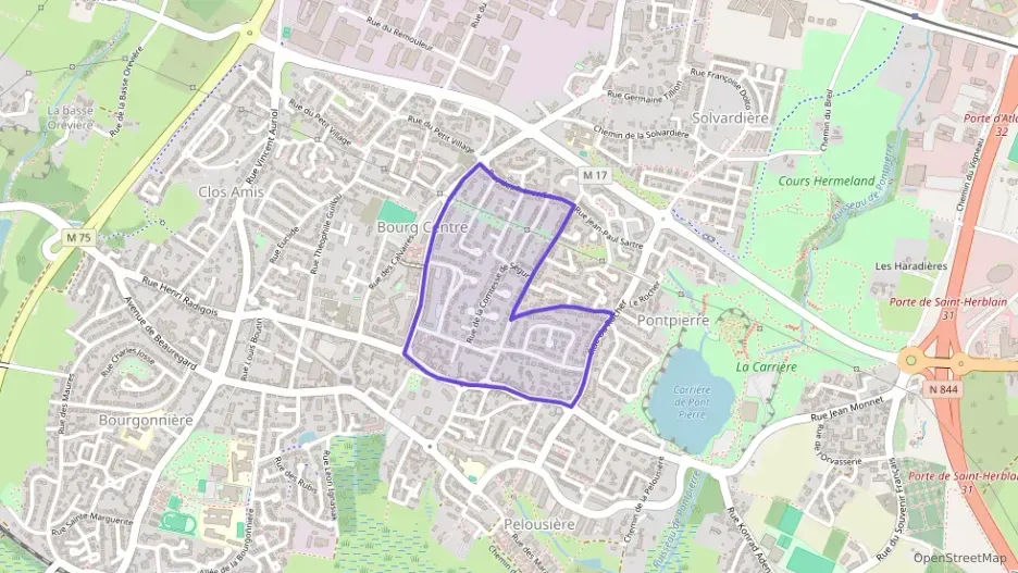 Appartement 71 m² trois pièces à vendre à Saint-Herblain