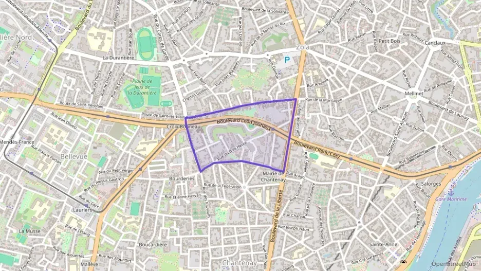 Appartement 75 m² quatre pièces à vendre à Nantes