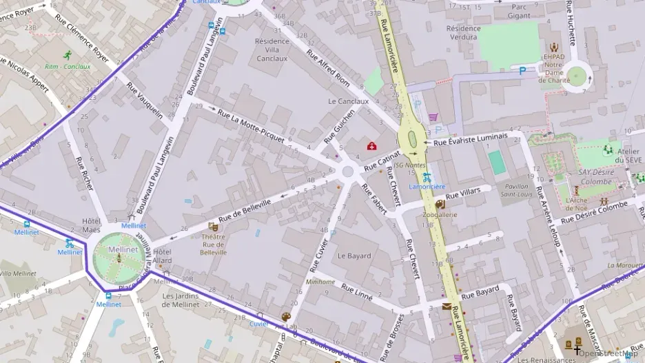 Appartement 37 m² deux pieces à vendre à Nantes