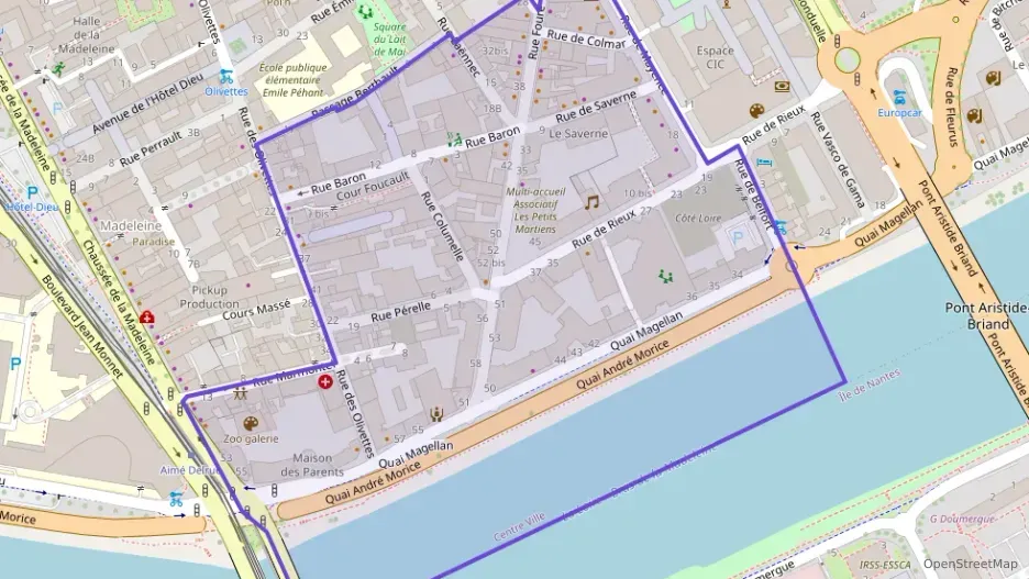 Appartement 75 m² deux pieces à vendre à Nantes