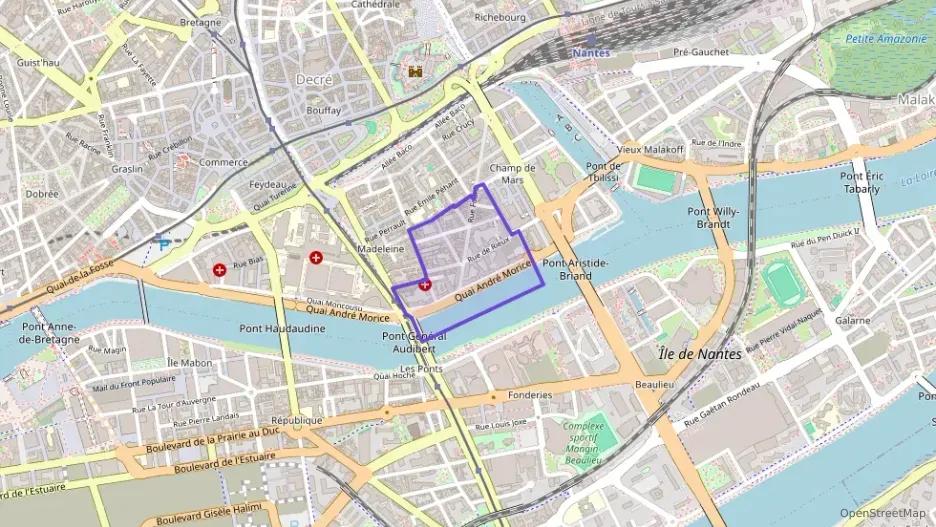 Appartement 75 m² deux pieces à vendre à Nantes