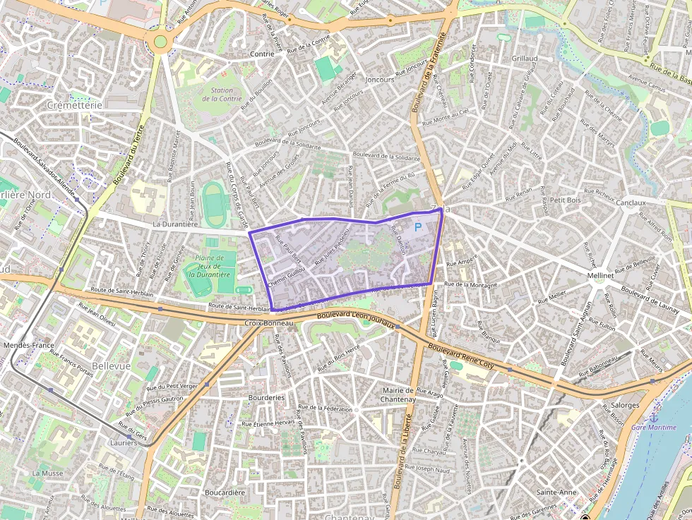 Appartement 76 m² quatre pièces à vendre à Nantes