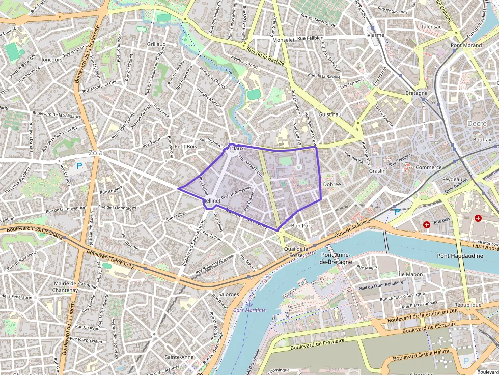 Appartement 22 m² une piece à vendre à Nantes