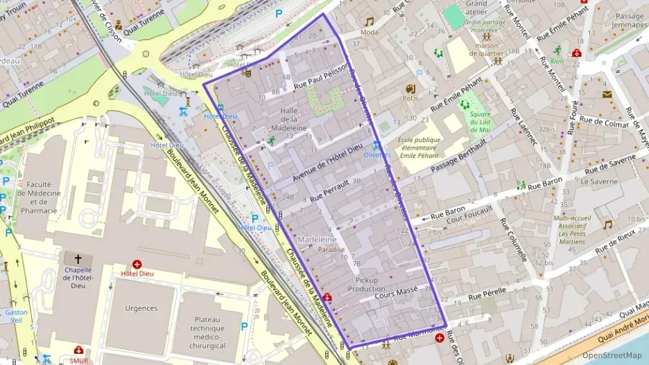 Appartement 29 m² deux pieces à vendre à Nantes