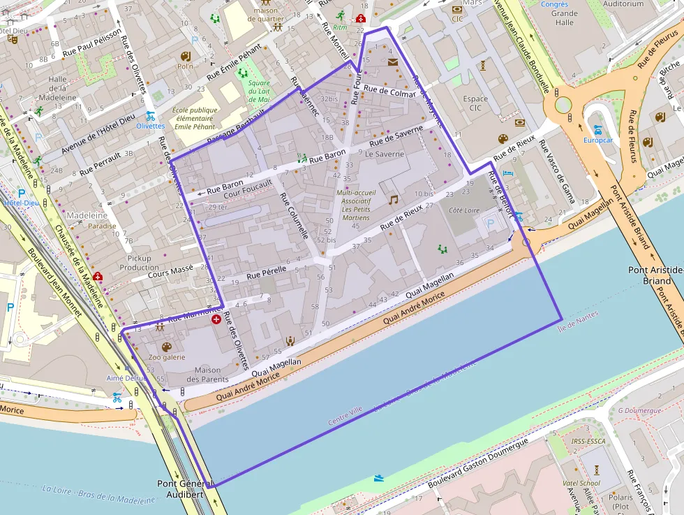 Appartement 38 m² deux pieces à vendre à Nantes