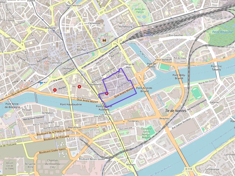 Appartement 38 m² deux pieces à vendre à Nantes