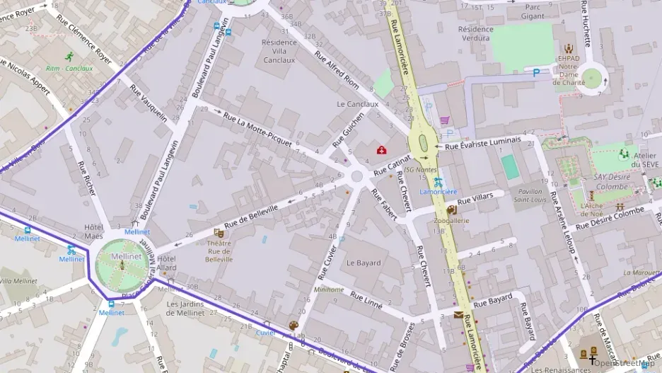 Appartement 45 m² deux pieces à vendre à Nantes