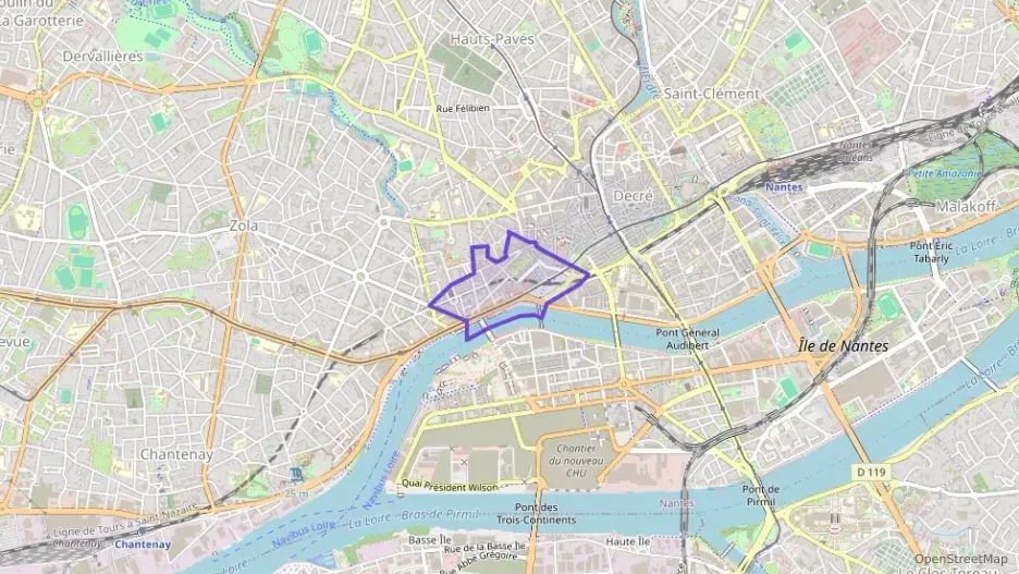 Appartement 73 m² trois pièces à vendre à Nantes