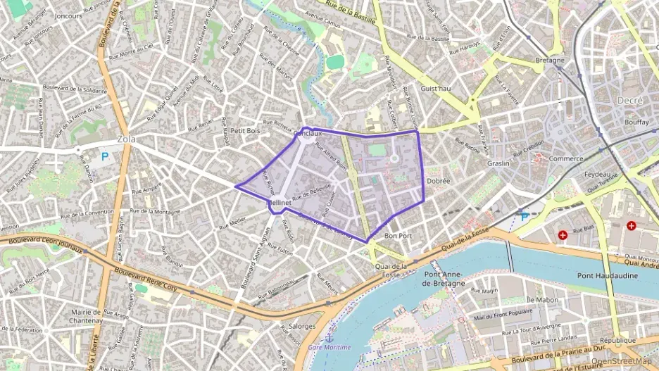 Appartement 86 m² trois pièces à vendre à Nantes