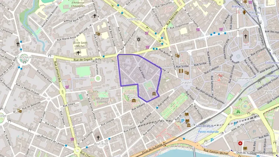 Appartement 45 m² deux pieces à vendre à Nantes