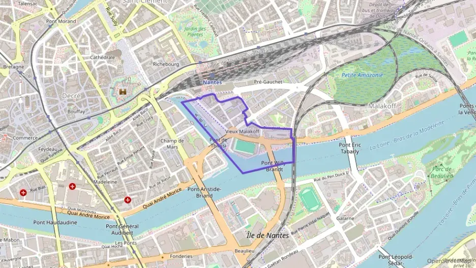 Appartement 52 m² une piece à vendre à Nantes