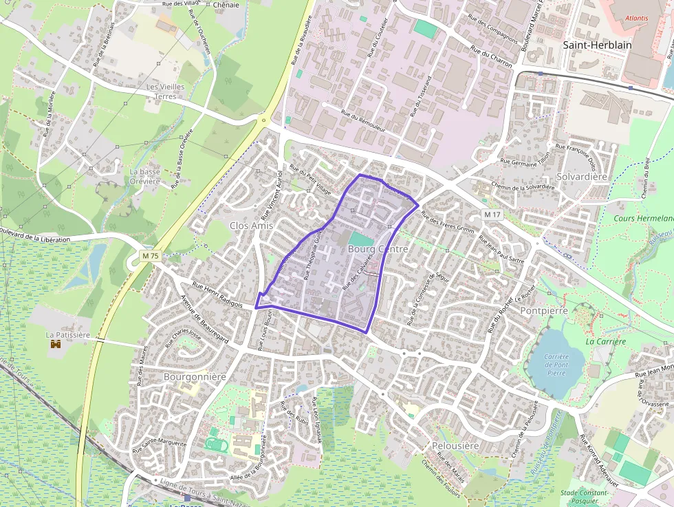 Appartement 73 m² trois pièces à vendre à Saint-Herblain