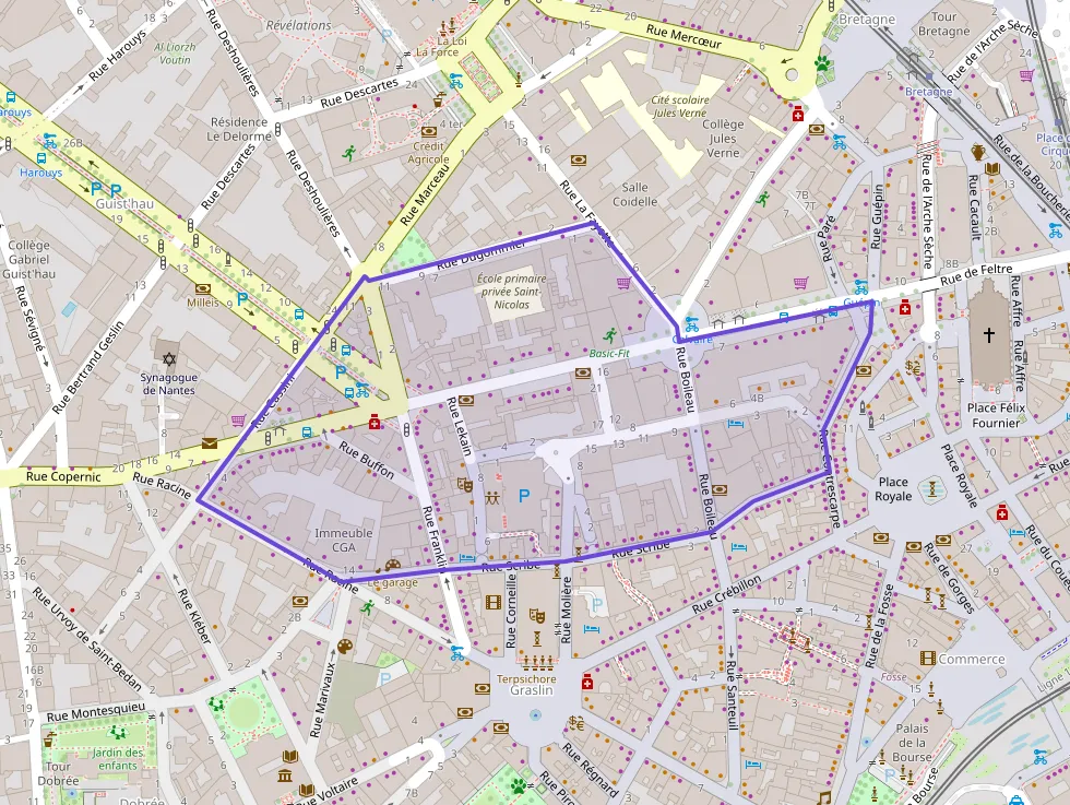 Appartement 96 m² trois pièces à vendre à Nantes