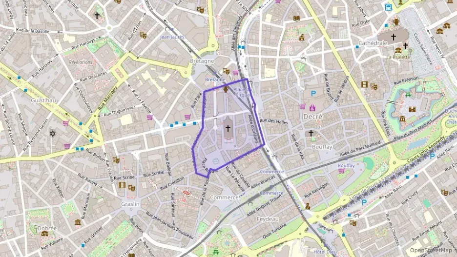 Appartement 72 m² deux pieces à vendre à Nantes