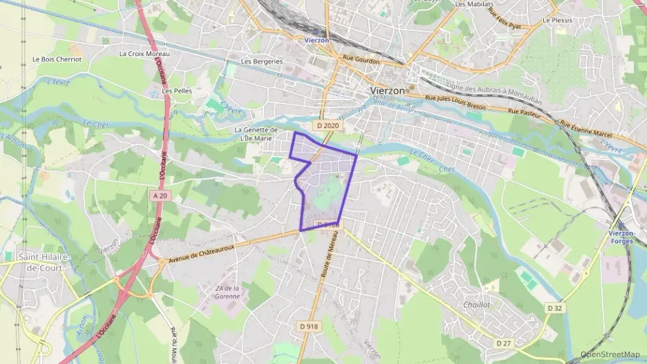 Appartement 33 m² une piece à vendre à Vierzon Appartement 33 m² une piece à vendre à Vierzon