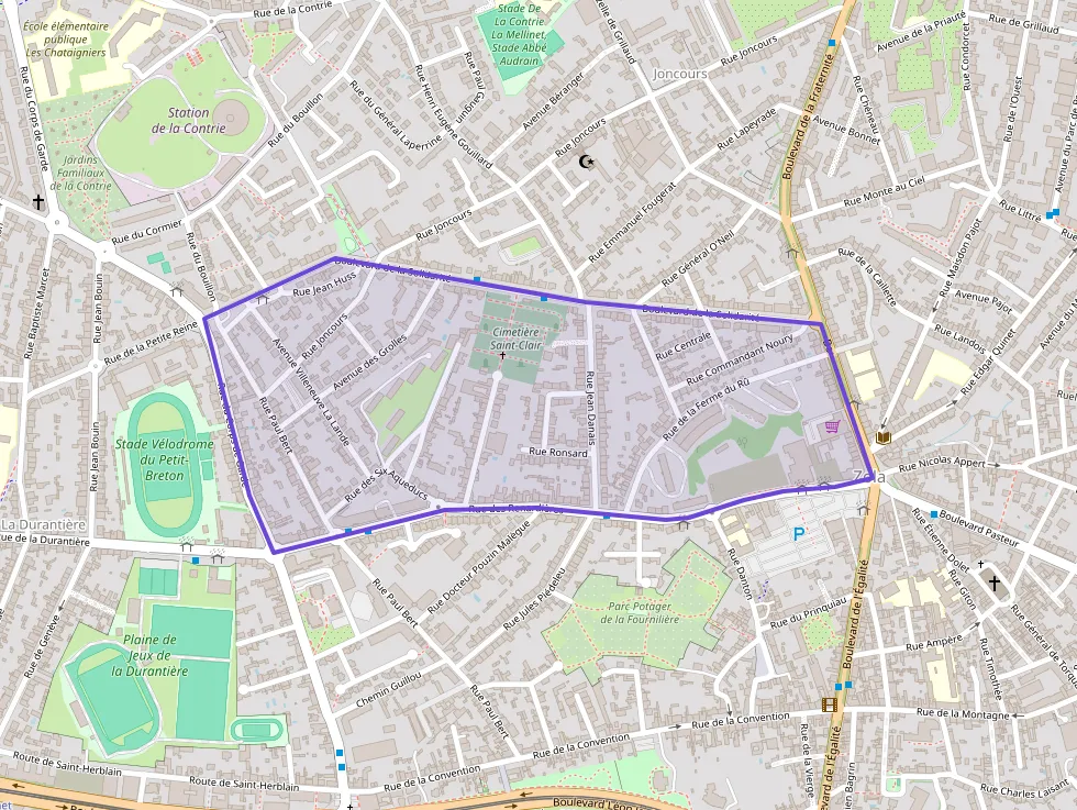 Appartement 55 m² trois pièces à vendre à Nantes