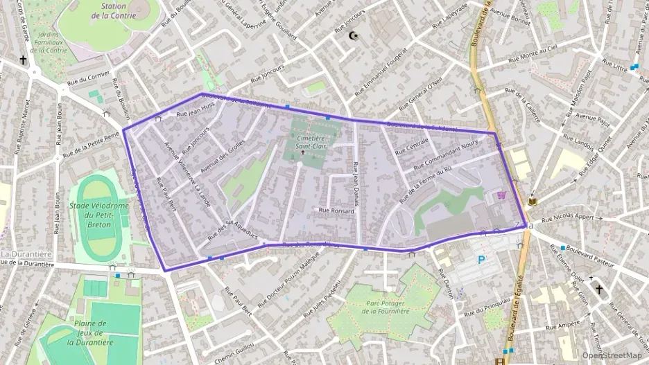 Appartement 40 m² deux pieces à vendre à Nantes