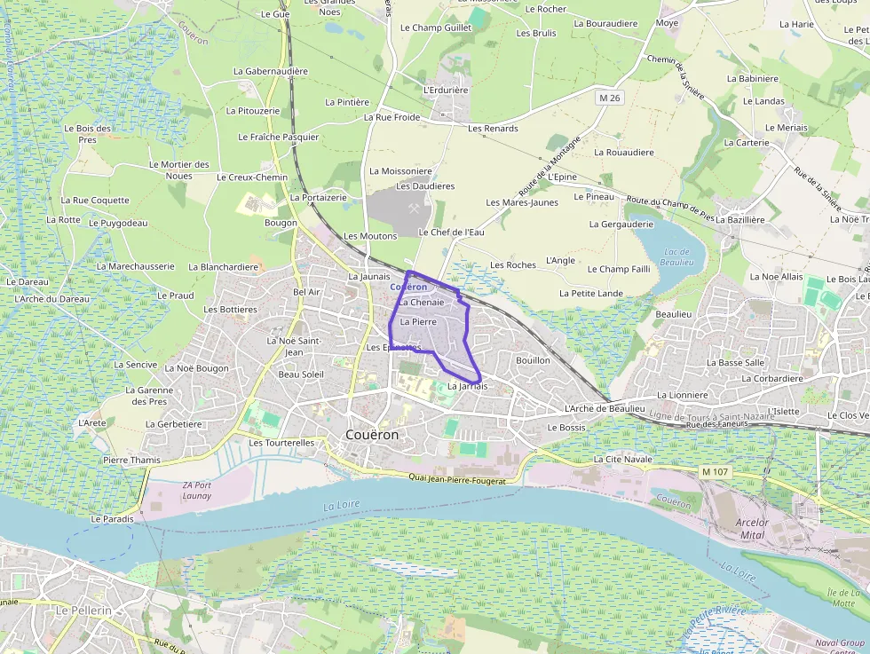 Appartement 45 m² deux pieces à vendre à Couëron