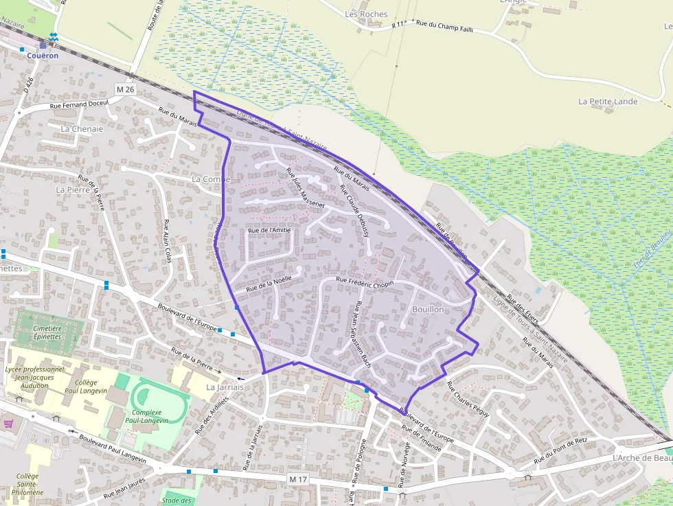 Appartement 44 m² deux pieces à vendre à Couëron