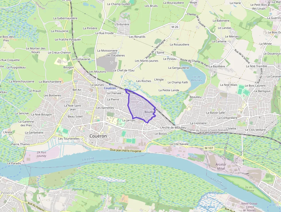 Appartement 44 m² deux pieces à vendre à Couëron