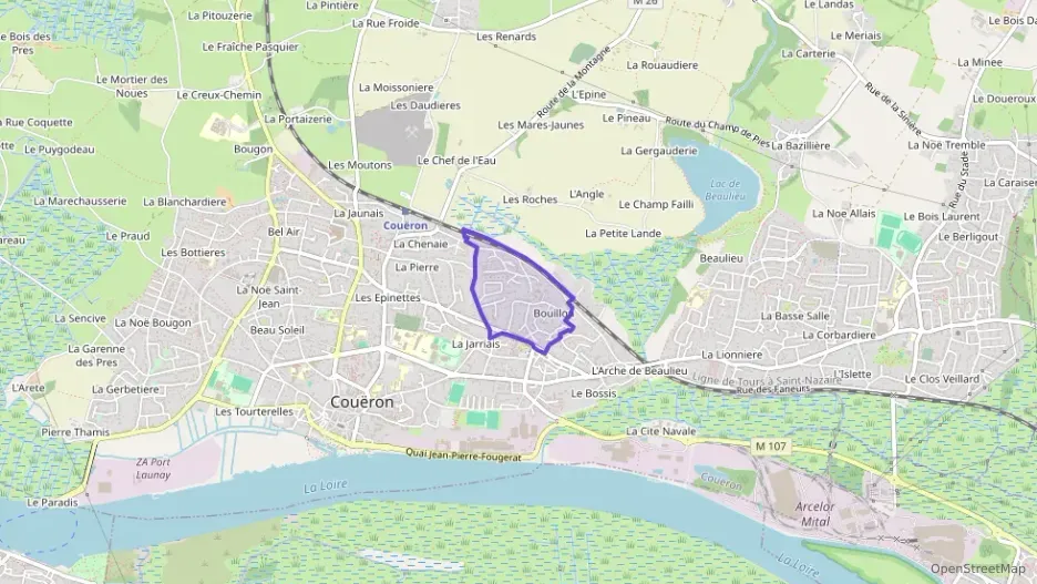 Appartement 44 m² deux pieces à vendre à Couëron Appartement 44 m² deux pieces à vendre à Couëron