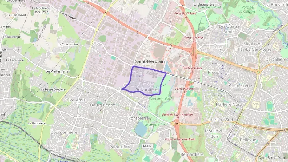 Appartement 44 m² deux pieces à vendre à Saint-Herblain Appartement 44 m² deux pieces à vendre à Saint-Herblain