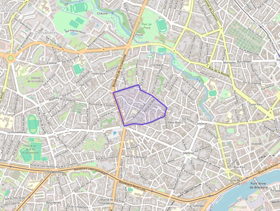 Appartement 53 m² trois pièces à vendre à Nantes Appartement 53 m² trois pièces à vendre à Nantes