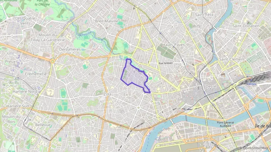 Appartement 50 m² deux pieces à vendre à Nantes Appartement 50 m² deux pieces à vendre à Nantes