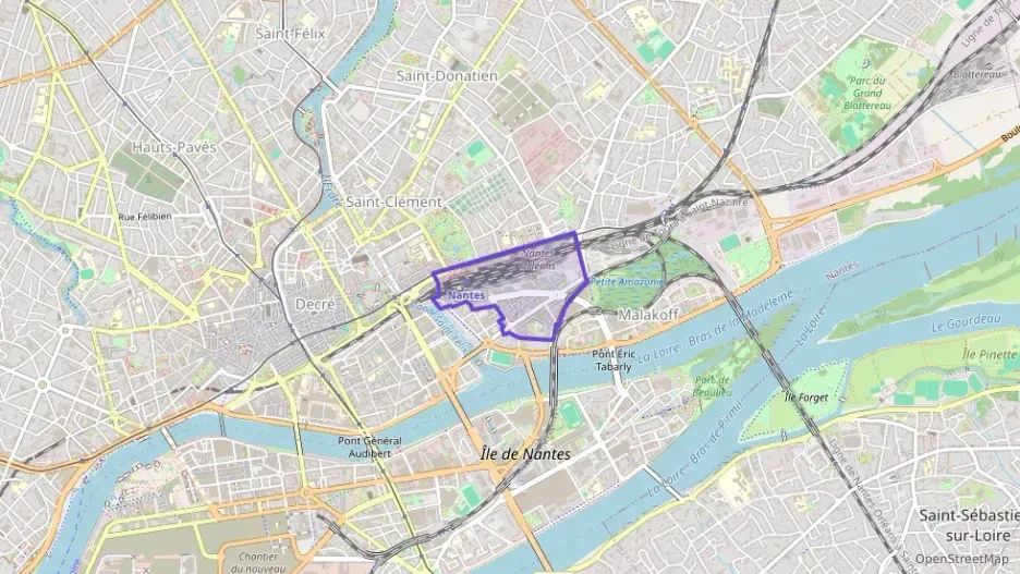 Appartement 90 m² quatre pièces à vendre à Nantes