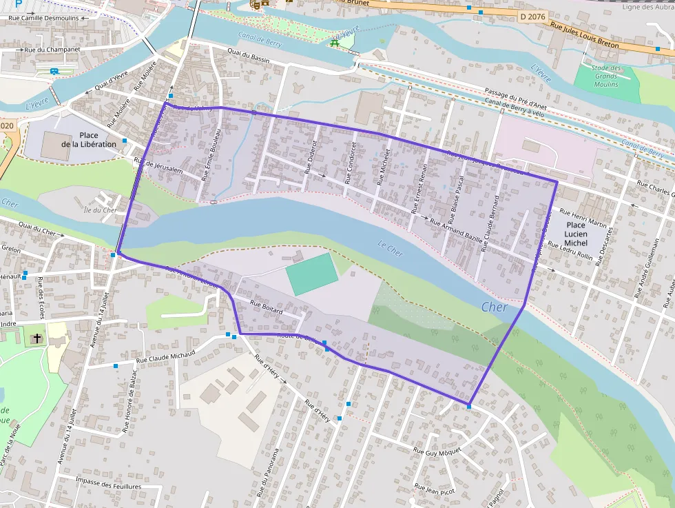 Appartement 44 m² deux pieces à vendre à Vierzon