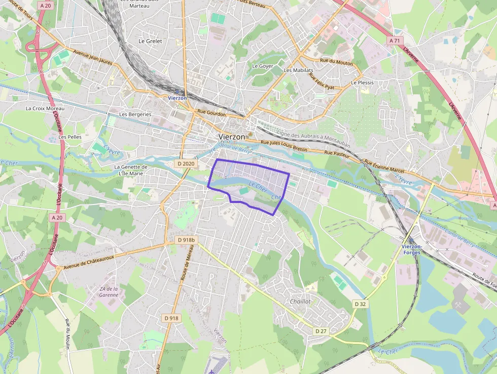 Appartement 44 m² deux pieces à vendre à Vierzon