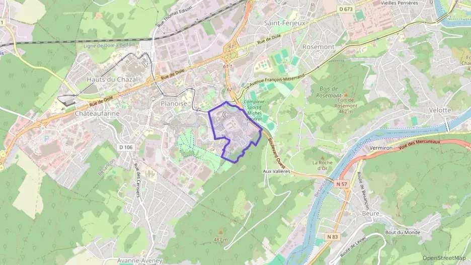 Appartement 77 m² trois pièces à vendre à Besançon