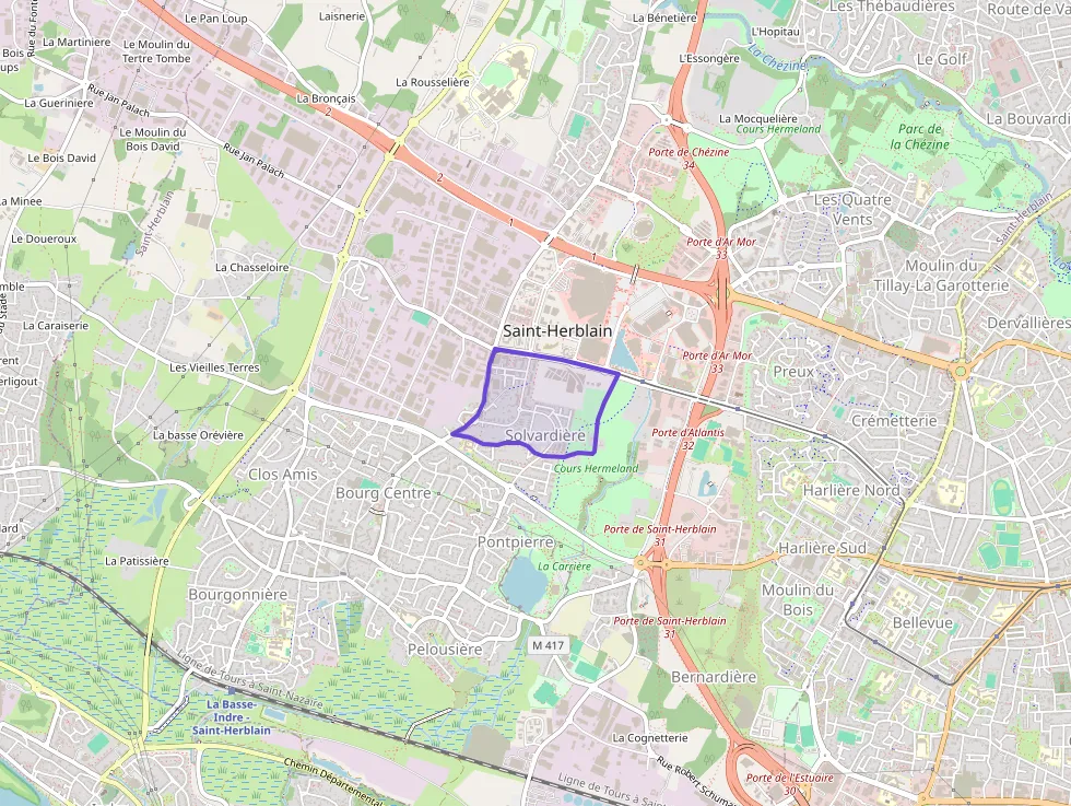 Appartement 78 m² quatre pièces à vendre à Saint-Herblain