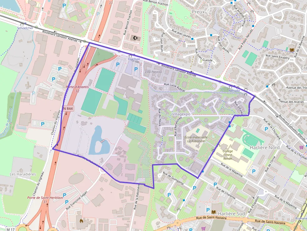 Appartement 80 m² quatre pièces à vendre à Saint-Herblain