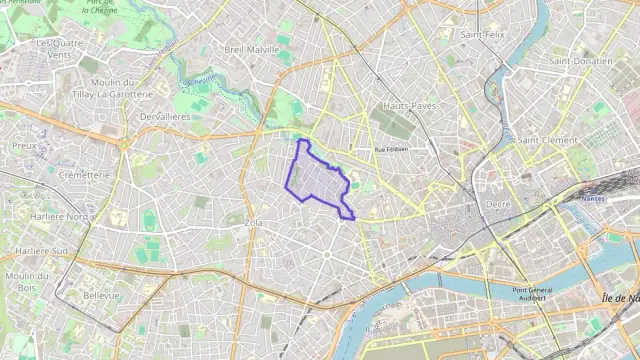 Appartement 60 m² trois pièces à vendre à Nantes