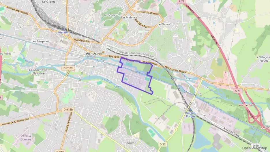 Appartement 37 m² deux pieces à vendre à Vierzon