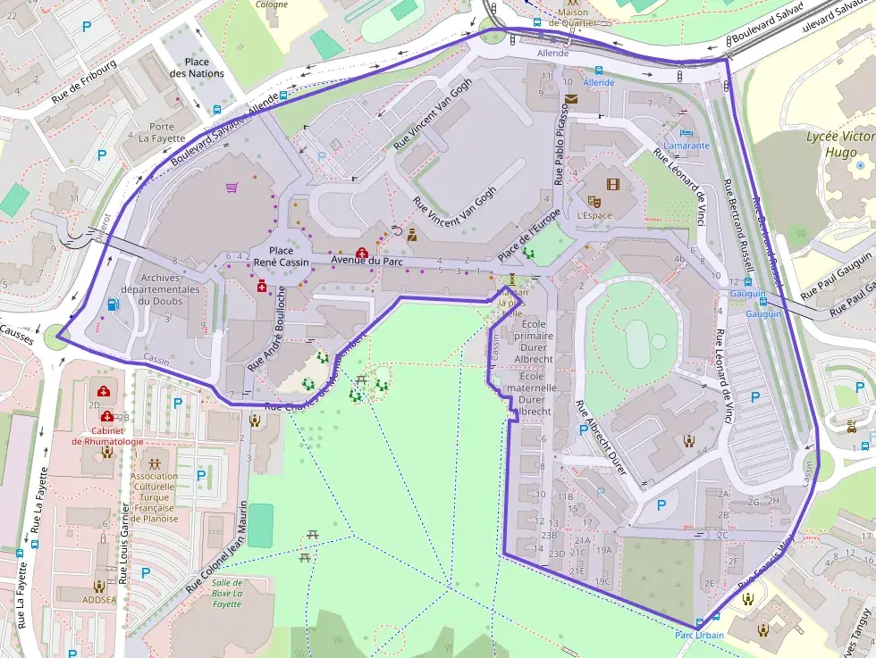 Appartement 60 m² trois pièces à vendre à Besançon